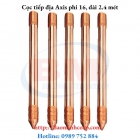 Cọc tiếp địa axit phi 16, dài 2,4